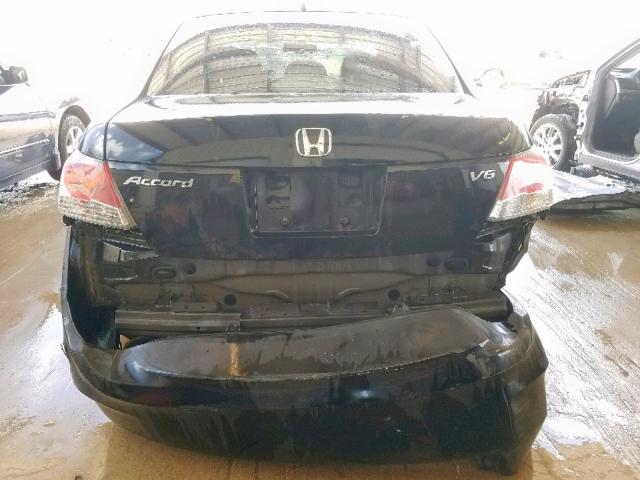 1HGCP3F88AA009372 - 2010 HONDA ACCORD EXL BLACK photo 9