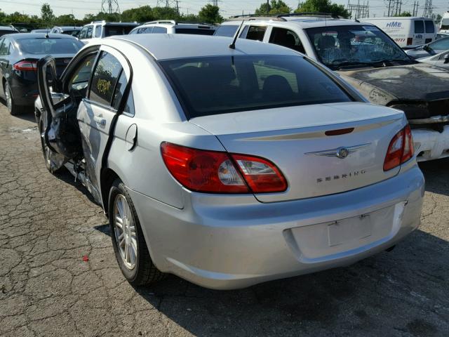 1C3LC56R38N273573 - 2008 CHRYSLER SEBRING TO SILVER photo 3