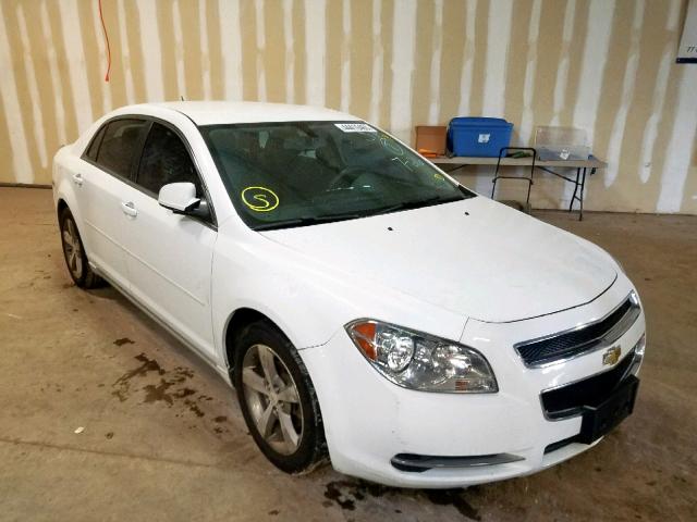 1G1ZC5E18BF352524 - 2011 CHEVROLET MALIBU 1LT WHITE photo 1