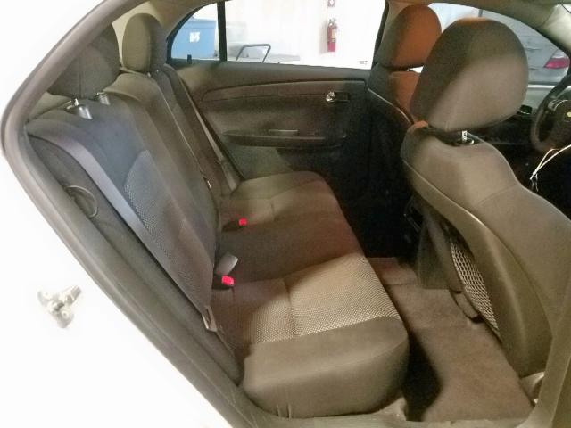 1G1ZC5E18BF352524 - 2011 CHEVROLET MALIBU 1LT WHITE photo 6