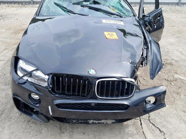 5UXKU0C54J0G69847 - 2018 BMW X6 SDRIVE3 BLACK photo 7