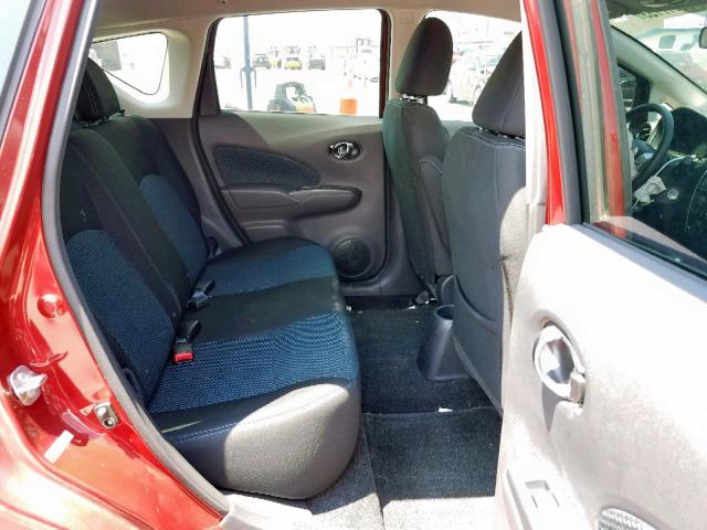 3N1CE2CP7HL374335 - 2017 NISSAN VERSA NOTE RED photo 6