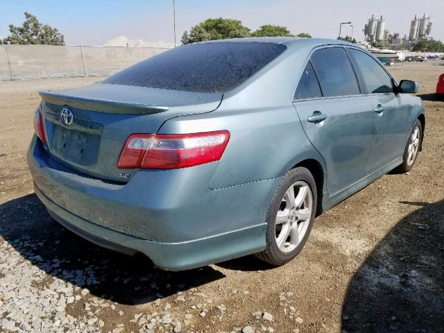 4T1BE46K77U699233 - 2007 TOYOTA CAMRY NEW GREEN photo 4