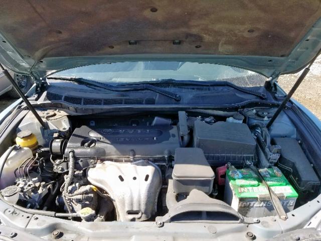 4T1BE46K77U699233 - 2007 TOYOTA CAMRY NEW GREEN photo 7