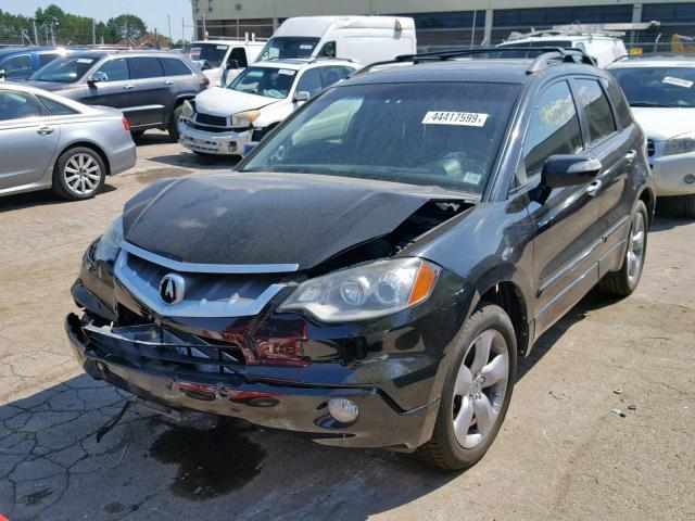 5J8TB18579A007677 - 2009 ACURA RDX TECHNO BLACK photo 2