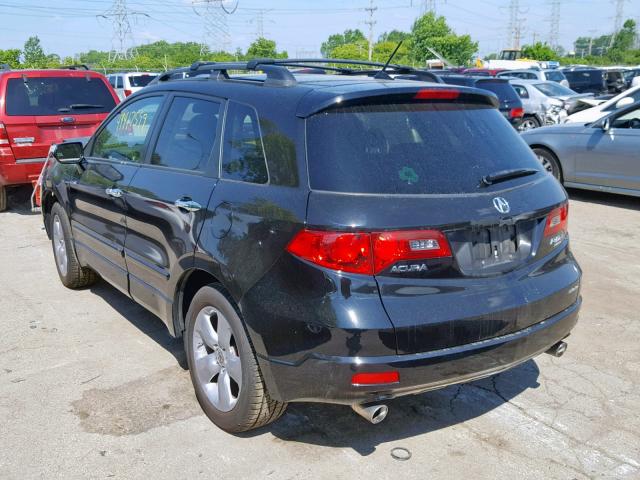 5J8TB18579A007677 - 2009 ACURA RDX TECHNO BLACK photo 3