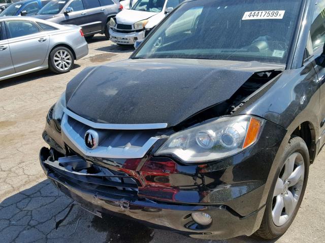 5J8TB18579A007677 - 2009 ACURA RDX TECHNO BLACK photo 9