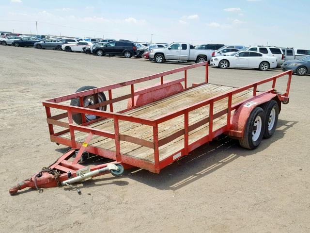 4LCUT07S8R1000600 - 1994 OTHR TRAILER RED photo 2