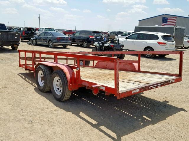 4LCUT07S8R1000600 - 1994 OTHR TRAILER RED photo 3