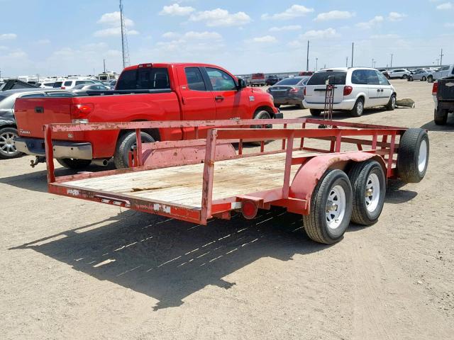 4LCUT07S8R1000600 - 1994 OTHR TRAILER RED photo 4