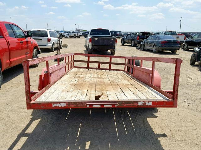 4LCUT07S8R1000600 - 1994 OTHR TRAILER RED photo 6