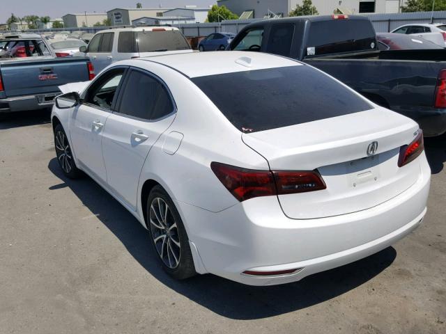 19UUB2F3XHA001219 - 2017 ACURA TLX WHITE photo 3