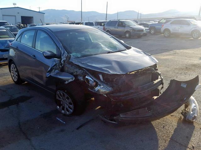 KMHD35LH7GU318140 - 2016 HYUNDAI ELANTRA GT GRAY photo 1