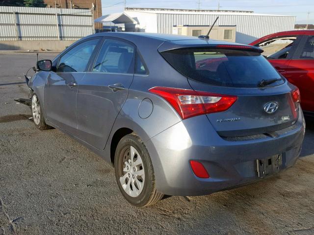 KMHD35LH7GU318140 - 2016 HYUNDAI ELANTRA GT GRAY photo 3