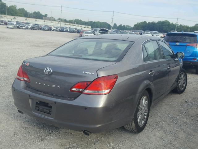 4T1BK36B55U026229 - 2005 TOYOTA AVALON XL GRAY photo 4