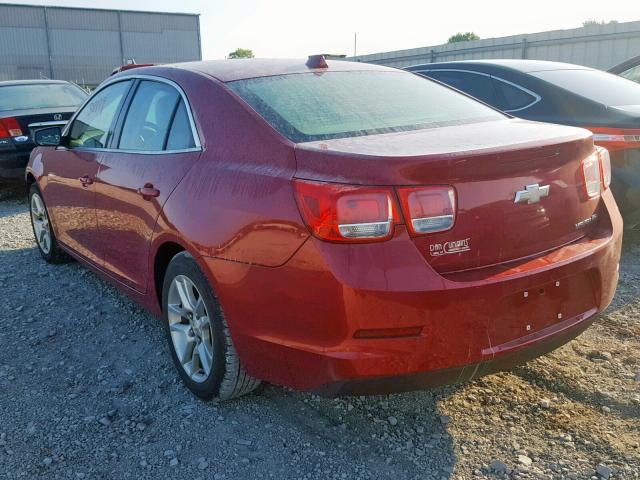 1G11D5SR1DF245340 - 2013 CHEVROLET MALIBU 1LT RED photo 3