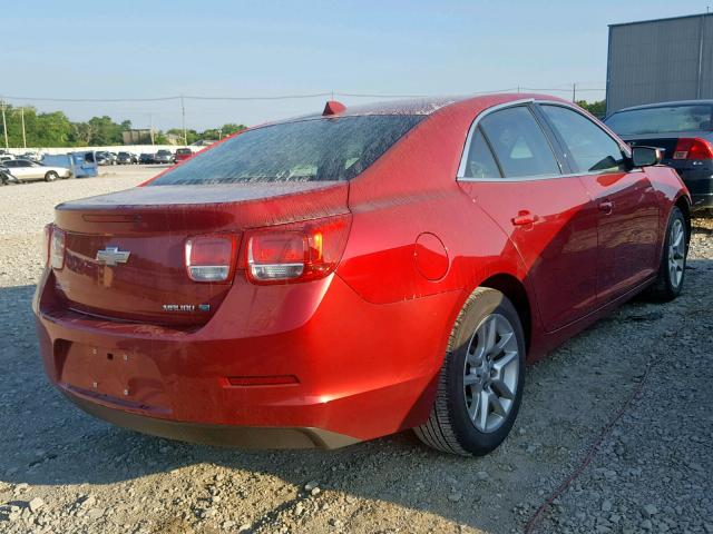 1G11D5SR1DF245340 - 2013 CHEVROLET MALIBU 1LT RED photo 4