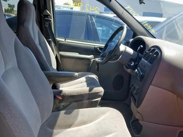 1D4GP25323B207882 - 2003 DODGE CARAVAN SE GRAY photo 5