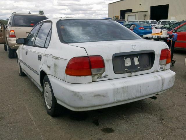 2HGEJ6627VH574579 - 1997 HONDA CIVIC DX WHITE photo 3