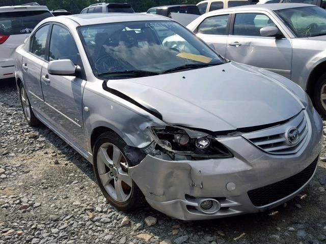 JM1BK123441206387 - 2004 MAZDA 3 S SILVER photo 1