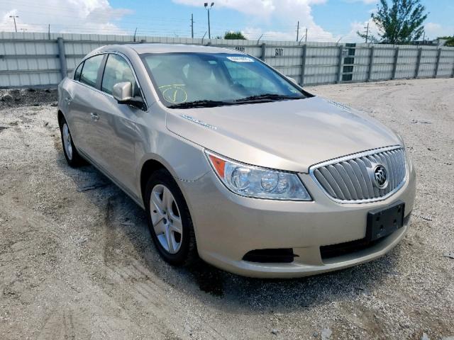 1G4GA5EC0BF190471 - 2011 BUICK LACROSSE C GOLD photo 1