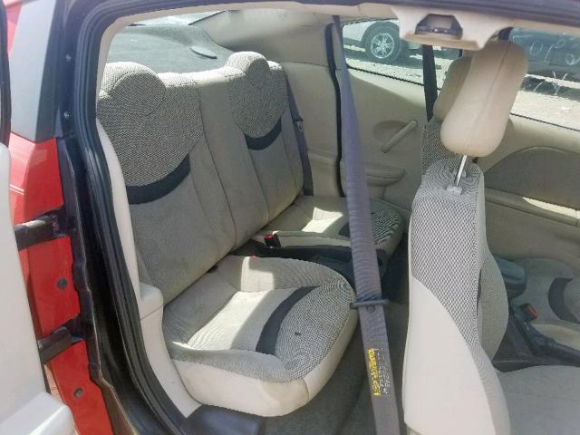 1G8AN12F34Z136907 - 2004 SATURN ION LEVEL RED photo 6