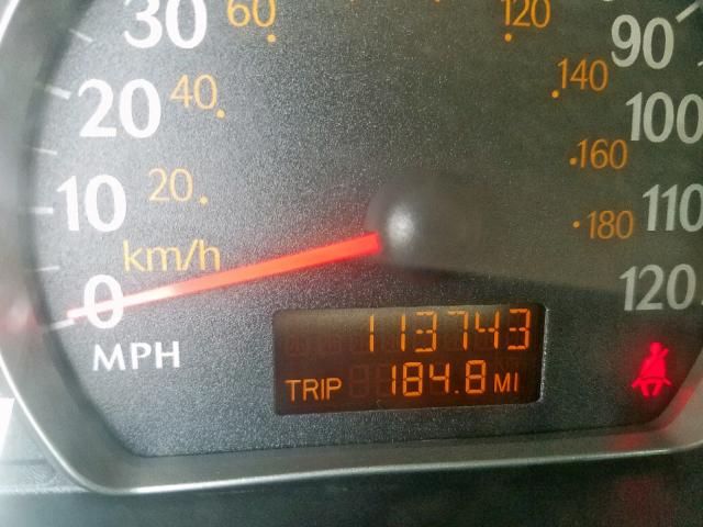 1G8AN12F34Z136907 - 2004 SATURN ION LEVEL RED photo 8