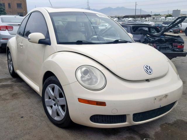 3VWRG31CX7M521924 - 2007 VOLKSWAGEN NEW BEETLE კრემისფერი ფოტო 1
