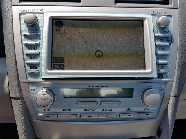 4T1BB46K39U065185 - 2009 TOYOTA CAMRY HYBR WHITE photo 9