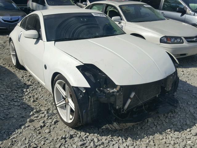 JN1AZ34D03T112960 - 2003 NISSAN 350Z COUPE WHITE photo 1