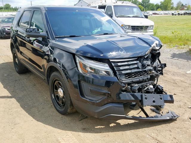 1FM5K8AR8GGC67735 - 2016 FORD EXPLORER P BLACK photo 1