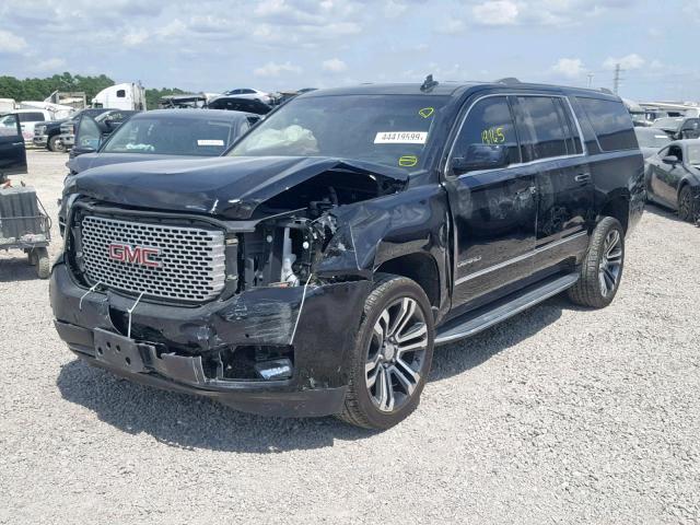 1GKS1HKJXHR380230 - 2017 GMC YUKON XL D BLACK photo 2