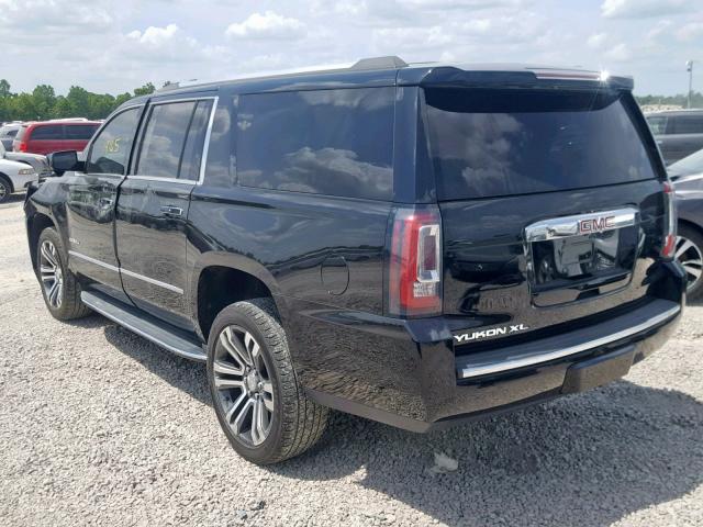 1GKS1HKJXHR380230 - 2017 GMC YUKON XL D BLACK photo 3