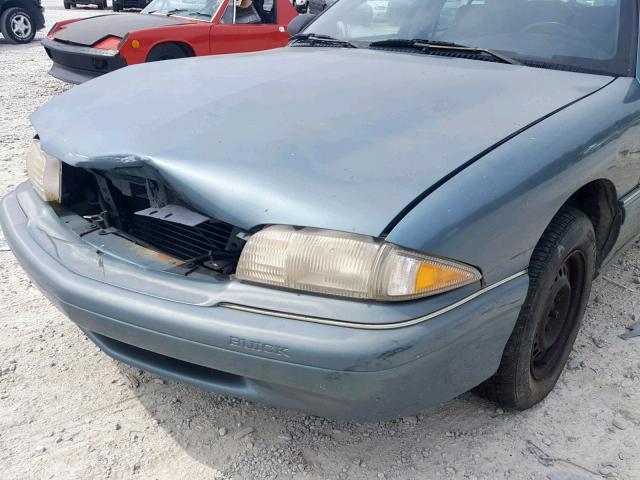 1G4NJ52T3VC407061 - 1997 BUICK SKYLARK CU GREEN photo 9