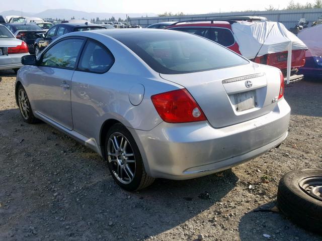 JTKDE177950053081 - 2005 TOYOTA SCION TC ვერცხლისფერი ფოტო 3