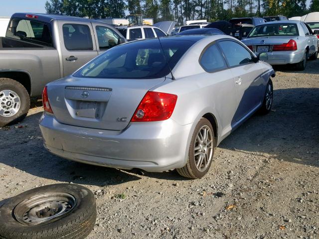 JTKDE177950053081 - 2005 TOYOTA SCION TC ვერცხლისფერი ფოტო 4