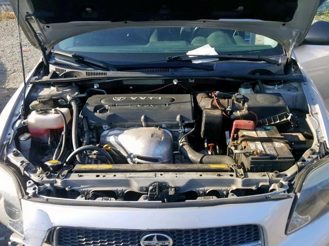 JTKDE177950053081 - 2005 TOYOTA SCION TC ვერცხლისფერი ფოტო 7