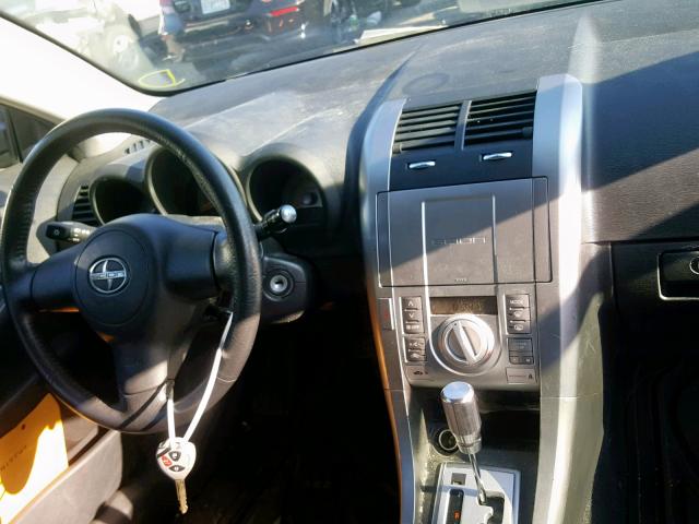 JTKDE177950053081 - 2005 TOYOTA SCION TC ვერცხლისფერი ფოტო 9
