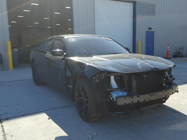 2C3CDXHG1HH536947 - 2017 DODGE CHARGER SX BLACK photo 1