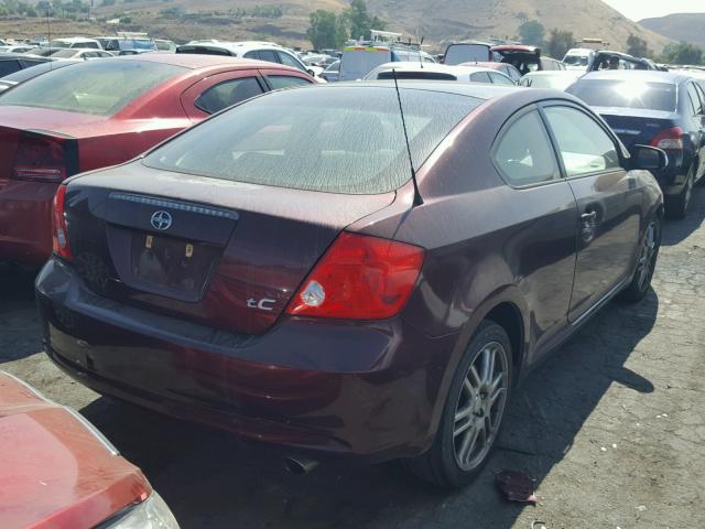 JTKDE177X60115220 - 2006 TOYOTA SCION TC 黑色 照片 4