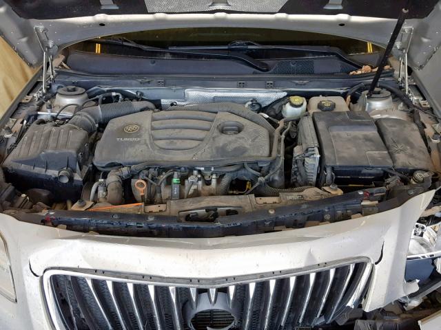 W04GW5EV8B1132736 - 2011 BUICK REGAL CXL TAN photo 7