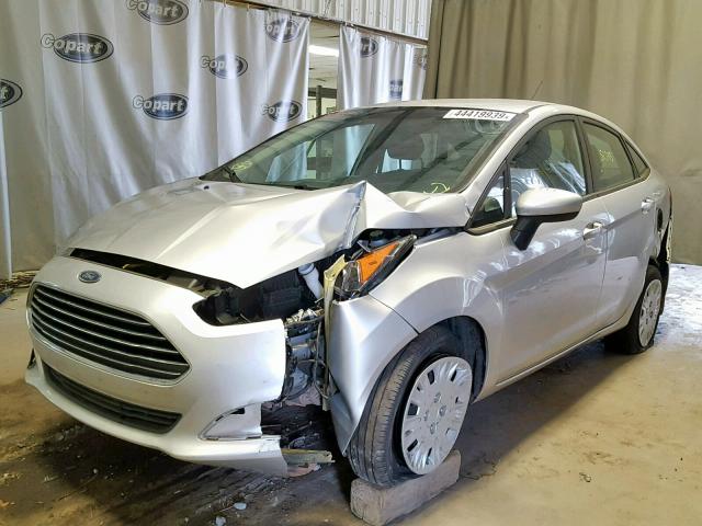 3FADP4AJ8HM163652 - 2017 FORD FIESTA S SILVER photo 2