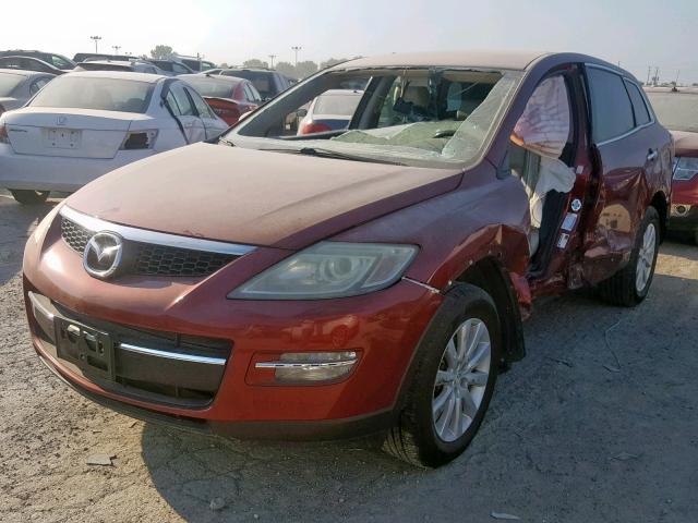 JM3TB38AX80150576 - 2008 MAZDA CX-9 RED photo 2