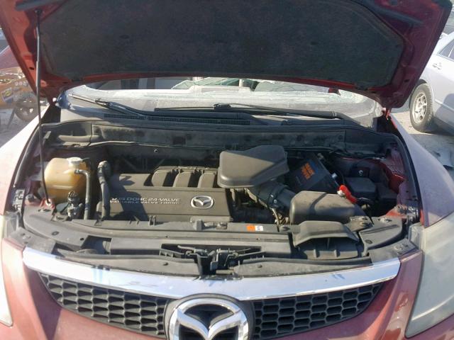 JM3TB38AX80150576 - 2008 MAZDA CX-9 RED photo 7