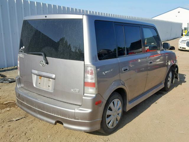 JTLKT324354009121 - 2005 TOYOTA SCION XB 银色 照片 4