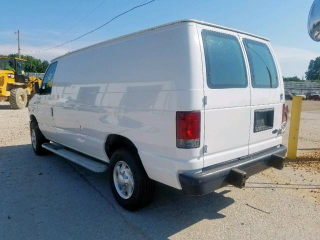 1FTNE2EW0ADA38404 - 2010 FORD ECONOLINE WHITE photo 3