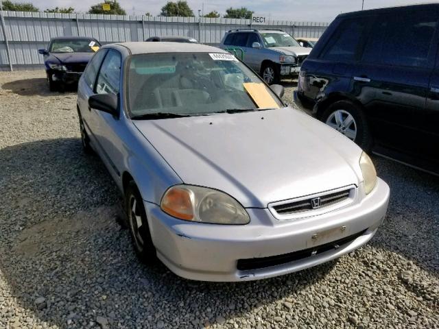 2HGEJ6421WH103256 - 1998 HONDA CIVIC CX SILVER photo 1