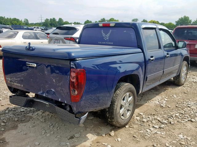 1GCDSCFE8B8136395 - 2011 CHEVROLET COLORADO L BLUE photo 4