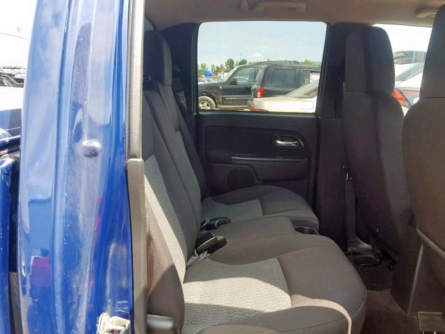 1GCDSCFE8B8136395 - 2011 CHEVROLET COLORADO L BLUE photo 6