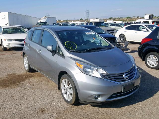 3N1CE2CP0EL373457 - 2014 NISSAN VERSA NOTE SILVER photo 1